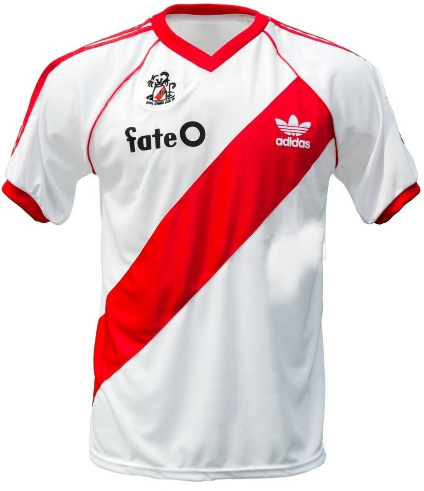 Camisa I River Plate 1986 Adidas retro